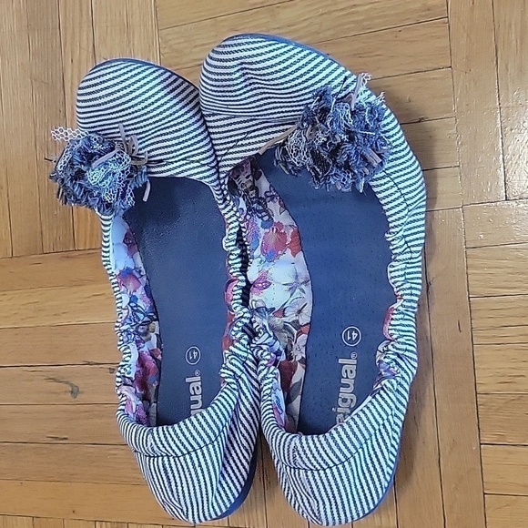 DESIGUAL Ballerina Flats 9.5 - Picture 1 of 4